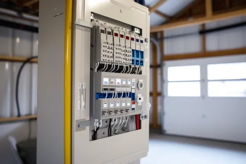 Vue détaillée sur le rôle essentiel du tableau électrique dans une installation domestique.