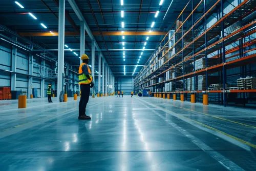 Les LED offrent une solution d'éclairage industriel basse consommation et efficace.