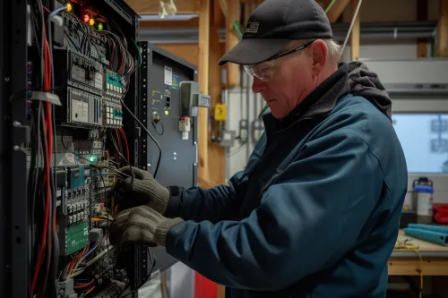 Travaux indispensables pour garantir la mise aux normes électriques d'un bâtiment.